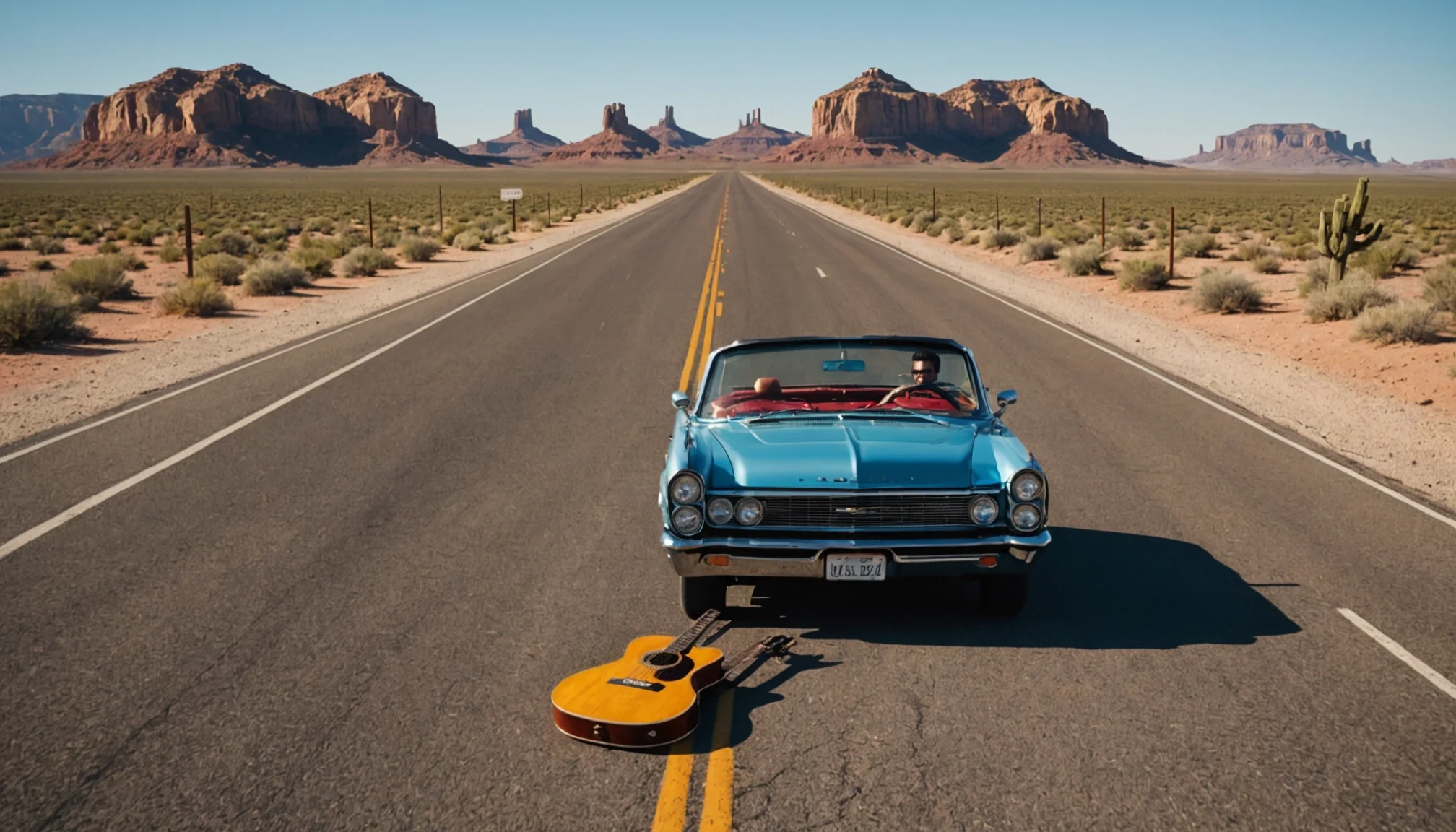 Voyage rock'n'road : l'épopée musicale des routes mythiques