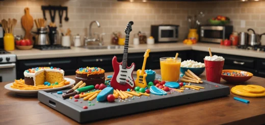 Aliments inspirés du rock