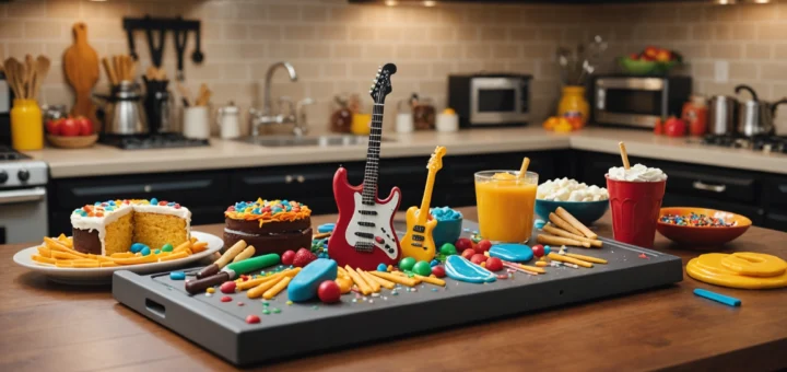 Aliments inspirés du rock