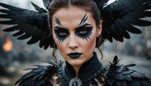 Conseils maquillage rock corbeaux