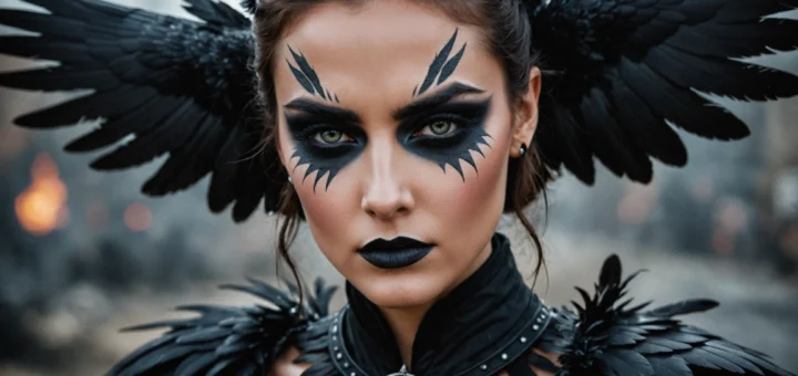 Conseils maquillage rock corbeaux
