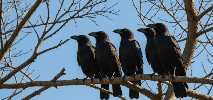 droits des oiseaux corbeaux