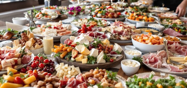 quantite pour un buffet froid 60 personnes